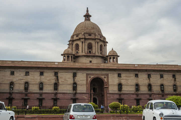 36 - India - Nueva Delhi - edificios ministeriales
